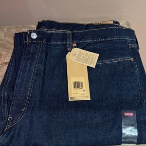 Levi's Men's Deep Indigo Slim Straight Jeans